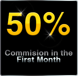 Luxury Casino Affiliate Program - 50% comision for the first month