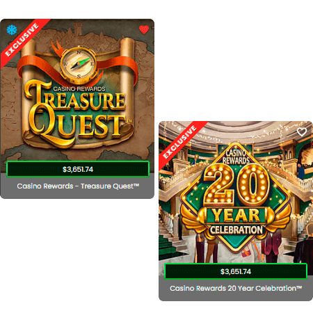 Progressive Jackpots at Luxury Casino