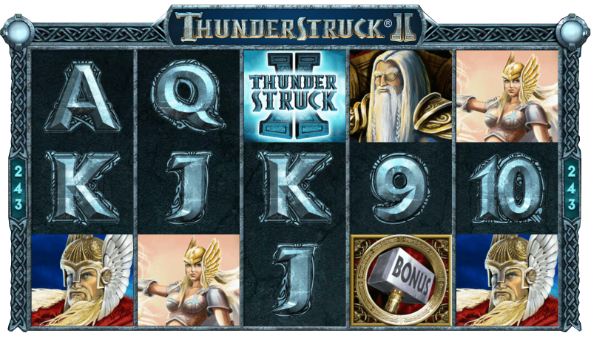 Thunderstruck II game at Luxury Casino