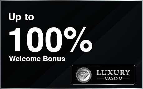 LuxuryCasino Welcome Bonus up to 100%